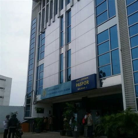 Kantor Imigrasi Kelas I Khusus Jakarta Selatan Unit Layanan Paspor Wilayah I Pondok Pinang ...