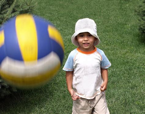 Premium Photo | Boy playing soccer