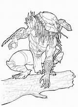 Predator Coloring Pages Printable sketch template