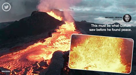 Drone crashes into erupting Icelandic volcano, netizens queues up to ...