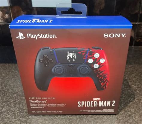 SPIDER-MAN 2 LIMITED Edition Sony PS5 DualSense Controller Brand New Sealed £179.99 - PicClick UK