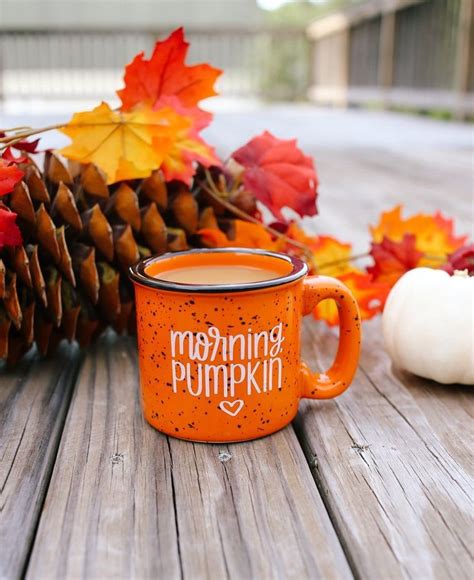 Morning Pumpkin | Fall Mug | Fall Coffee | Pumpkin Obsessed | Fall Obsessed | Autumn coffee ...