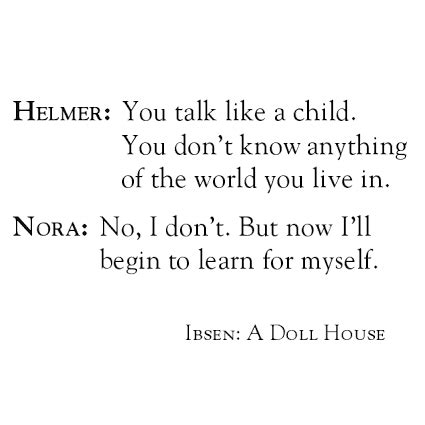 A Doll S House Quotes - ShortQuotes.cc