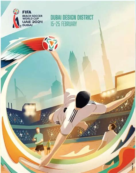 Official Poster revealed for FIFA Beach Soccer World Cup UAE 2024 Dubai