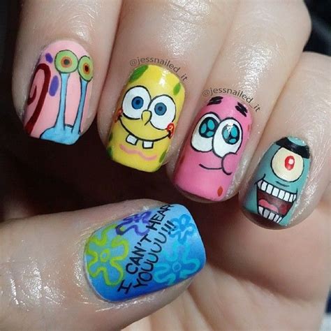 I never thought my favorite Movie Cartoon Character would be on nails ...