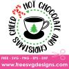 Hot Chocolate Christmas Cheer Free SVG | freesvgdesigns.com