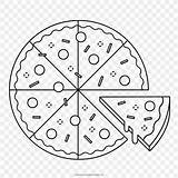 Pizza Drawing Coloring Book Line Art PNG 1000x1000px Area  sketch template
