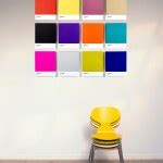 Harvey Jones multi coloured linear kitchen ~ Fresh Design Blog