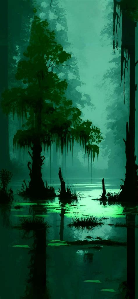 Swamp Aesthetic Green Wallpapers - Swamp Wallpapers iPhone