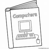 Computer Coloring Pages sketch template