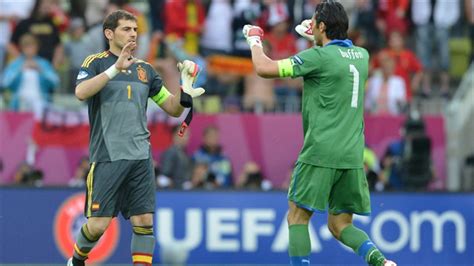 Casillas vs Buffon - the big two - Goalkeeper Magazine