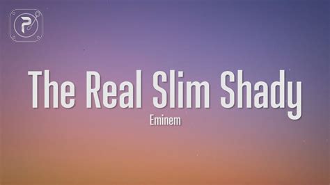 Eminem the real slim shady album - holdenfusion