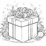 Download Christmas Gift Box Coloring Page Coloring Pages Online  sketch template