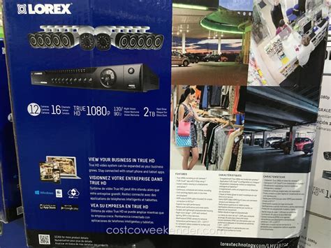 Lorex LHV16212 Surveillance System | Costco Weekender