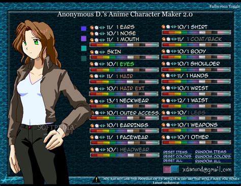 Anime Character Maker Download