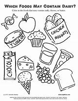 Foods Coloring Pages  Home sketch template