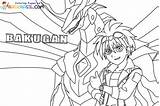 Bakugan Coloring Pages sketch template