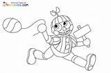 Balloon Boy Coloring Pages sketch template
