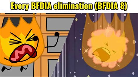 Every BFDIA elimination (as for BFDIA 8) - YouTube