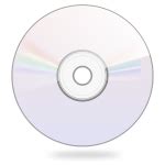 Colorful CD label vector clip art | Free SVG