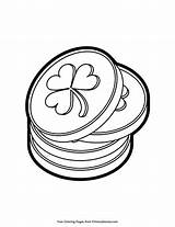 Coins Clip Art Coloring Pages sketch template