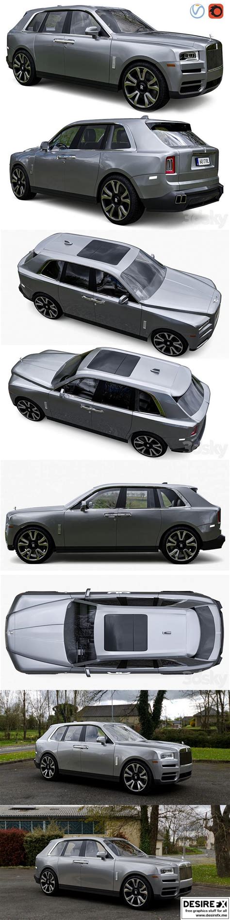 Desire FX 3d models | Rolls Royce Cullinan