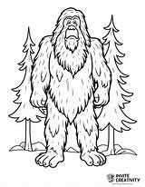 Yeti Coloring Pages Free Printable PDFs  Invite Creativity sketch template