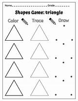 SHAPES TRACING DRAWING And COLORING PAGES  Made By Teachers sketch template