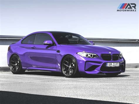 Purple BMW M2 - HRE R101 – AR Motorwerkz