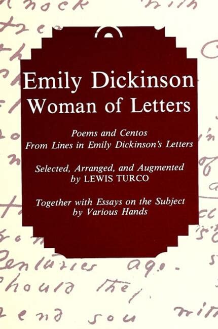 Emily Dickinson, Woman of Letters | State University of New York Press