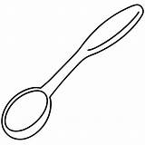 Spoon Coloring Page Outline coloring Book Line Art Drawing  sketch template