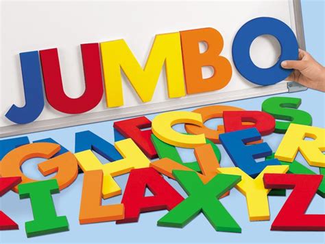 Jumbo 5" Magnetic Letters - Uppercase # LakeshoreDreamClassroom