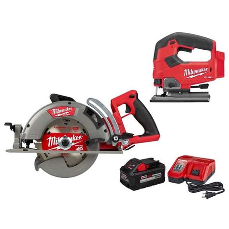 Milwaukee M18 FUEL 18V Lithium-Ion Cordless 7-1/4 in. Rear Handle ...