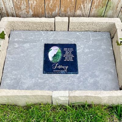 Dog Memorial Gift Pet Memorial Stone Dog Memorial Stone Pet Grave Marker Dog Headstone ...