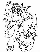 Pokemon Coloring Pages sketch template