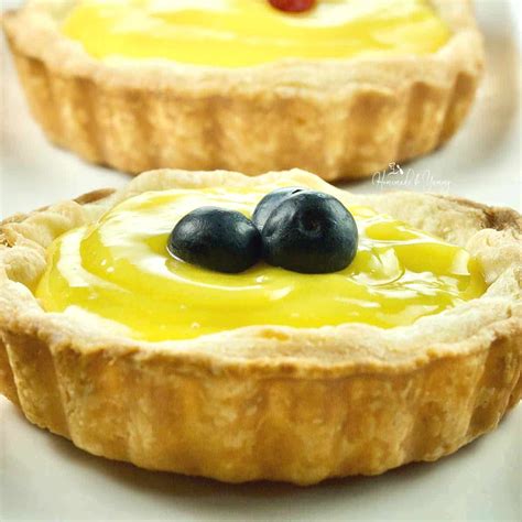 Easy Lemon Tarts With Curd Filling | Homemade & Yummy