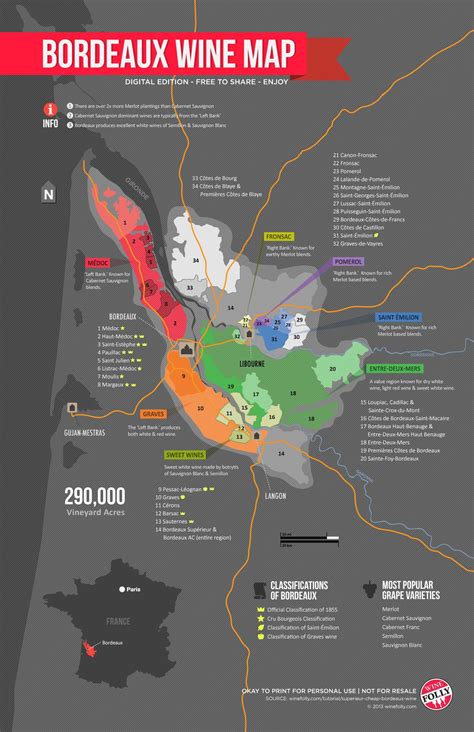 Learn about Bordeaux Wine Region (Map | Bordeaux region, Bordeaux and Bordeaux wine