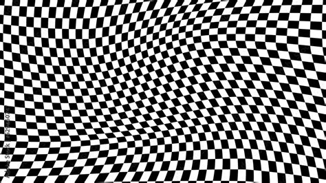 aesthetic black checkerboard distorted checkered wallpaper illustration, perfect for wallpaper ...