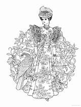 Creative Haven Art Nouveau Fashions Coloring Book  Fashion coloring sketch template