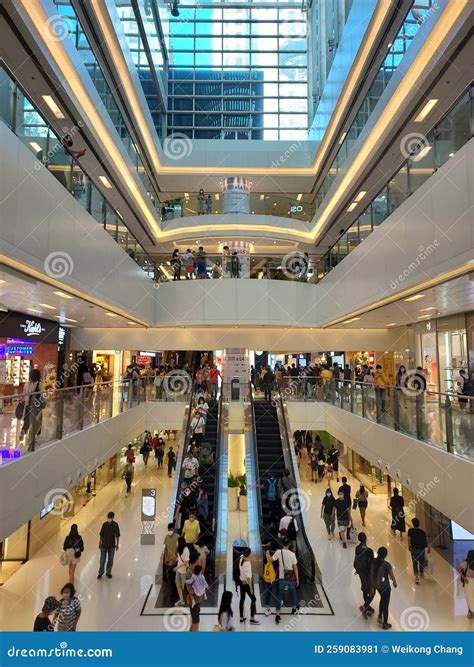 Interior of New Town Plaza Phase I at Shatin New Territories Hong Kong ...