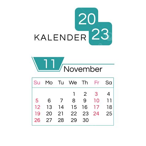 2023 Desk Calendar November Calendar November 2023 Png And Vector | Images and Photos finder