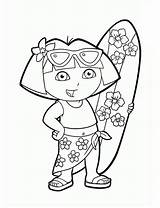 Dora Coloring Pages  Free Printable For Kids sketch template