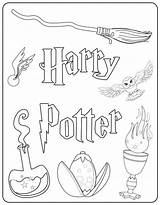 Harry Potter Printable Coloring Pages sketch template
