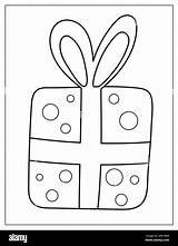 Cute gift Box coloring Page Print For Book In US Letter  sketch template