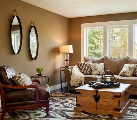 Enchanting Brown And Tan Living Room Decoration Ideas 12 | Tan living room, Living room color ...