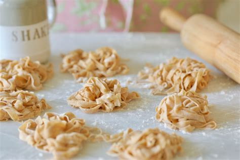 3 Ingredient Homemade Whole Wheat Pasta - Bigger Bolder Baking