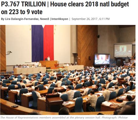 The "Wisdom" of the Philippine Congress