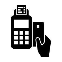 mobile payment pos Icon - Free PNG & SVG 3257423 - Noun Project