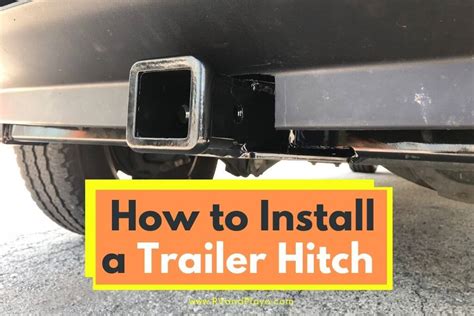 Trailer Hitch Installation How-To-Guide // 9 Easy Steps (Explained)