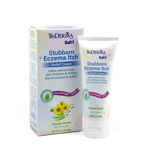 TriDerma Stubborn Eczema Itch Relief Cream (2.2 oz) 818926012874 | eBay